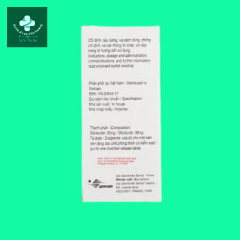 Diamicron MR 30mg 11 Diamicron MR 30mg