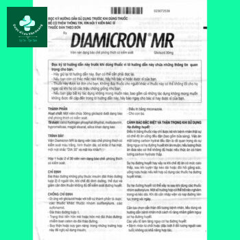 Diamicron MR 30mg 16 Diamicron MR 30mg