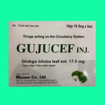 Thuốc Gujucef injection có tác dụng gì?