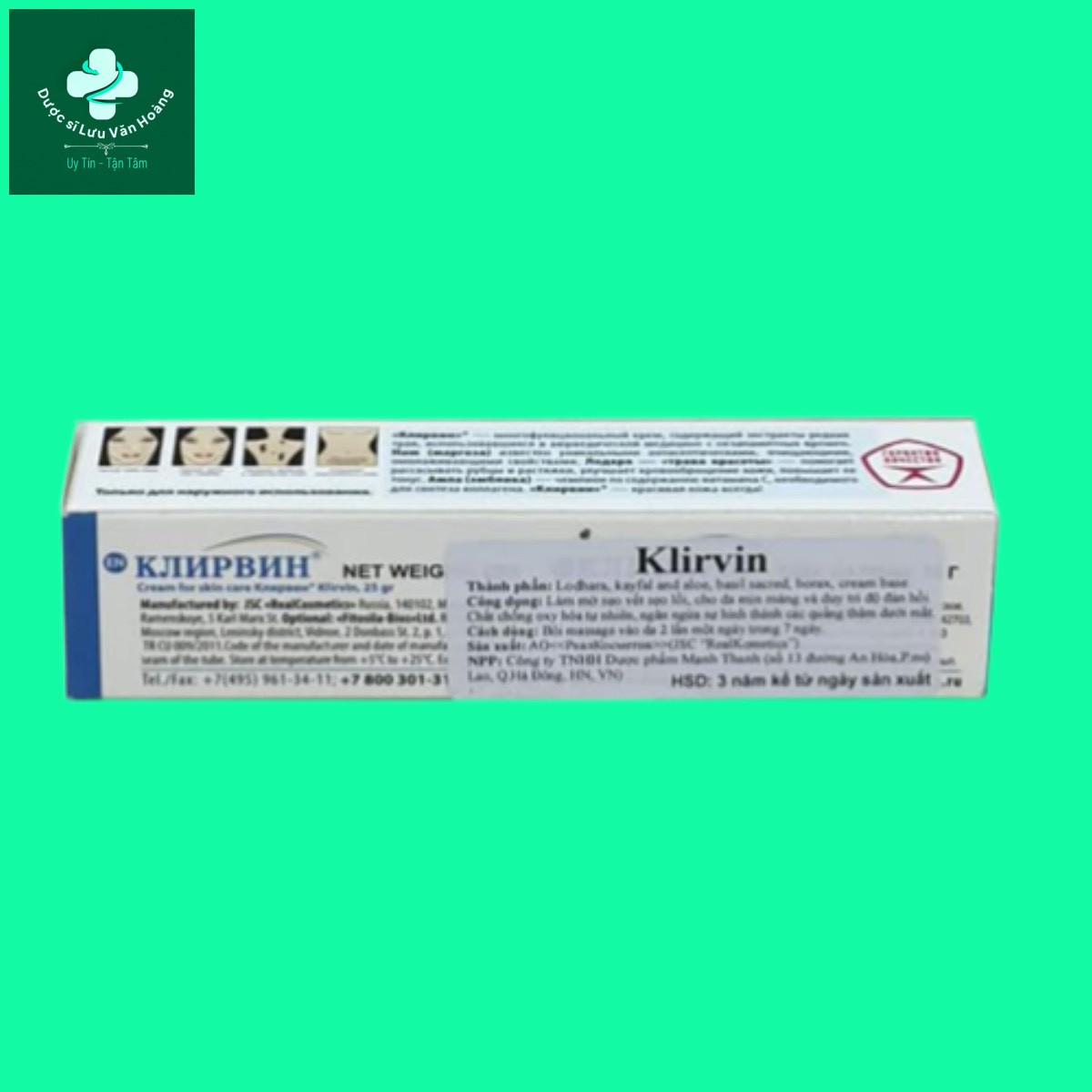 kem-tri-tham-nga-8 Kem trị thâm Klirvin
