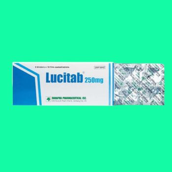 Lucitab 250mg 1 Thuốc Lucitab có tác dụng gì?