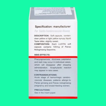 Luotai 7 Thuốc Luotai Soft Capsule