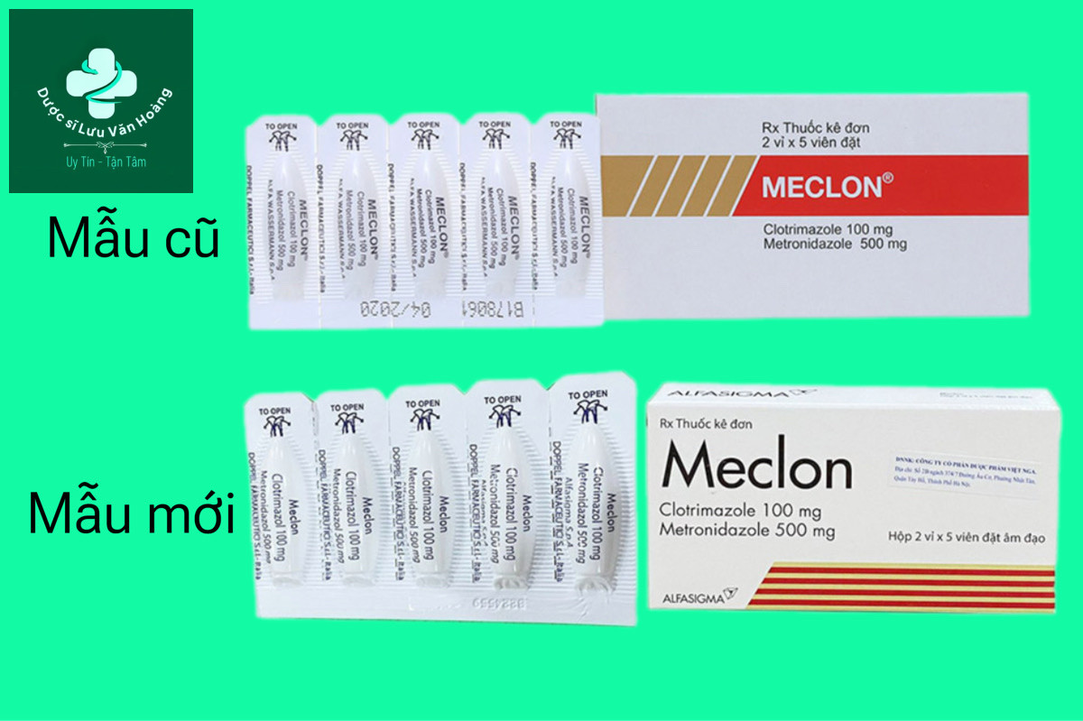 Thay đổi bao bì thuốc Meclon