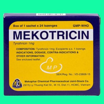 Thuốc Mekotricin có tác dụng gì?