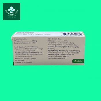 Thuốc Mirzaten 30mg