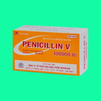 penicillin-v-400000iu 3 Tác dụng của penicillin V Mekophar