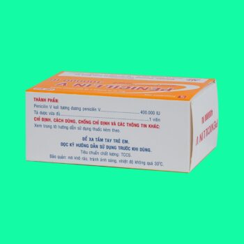 penicillin-v-400000iu 4 Tác dụng của penicillin V Mekophar