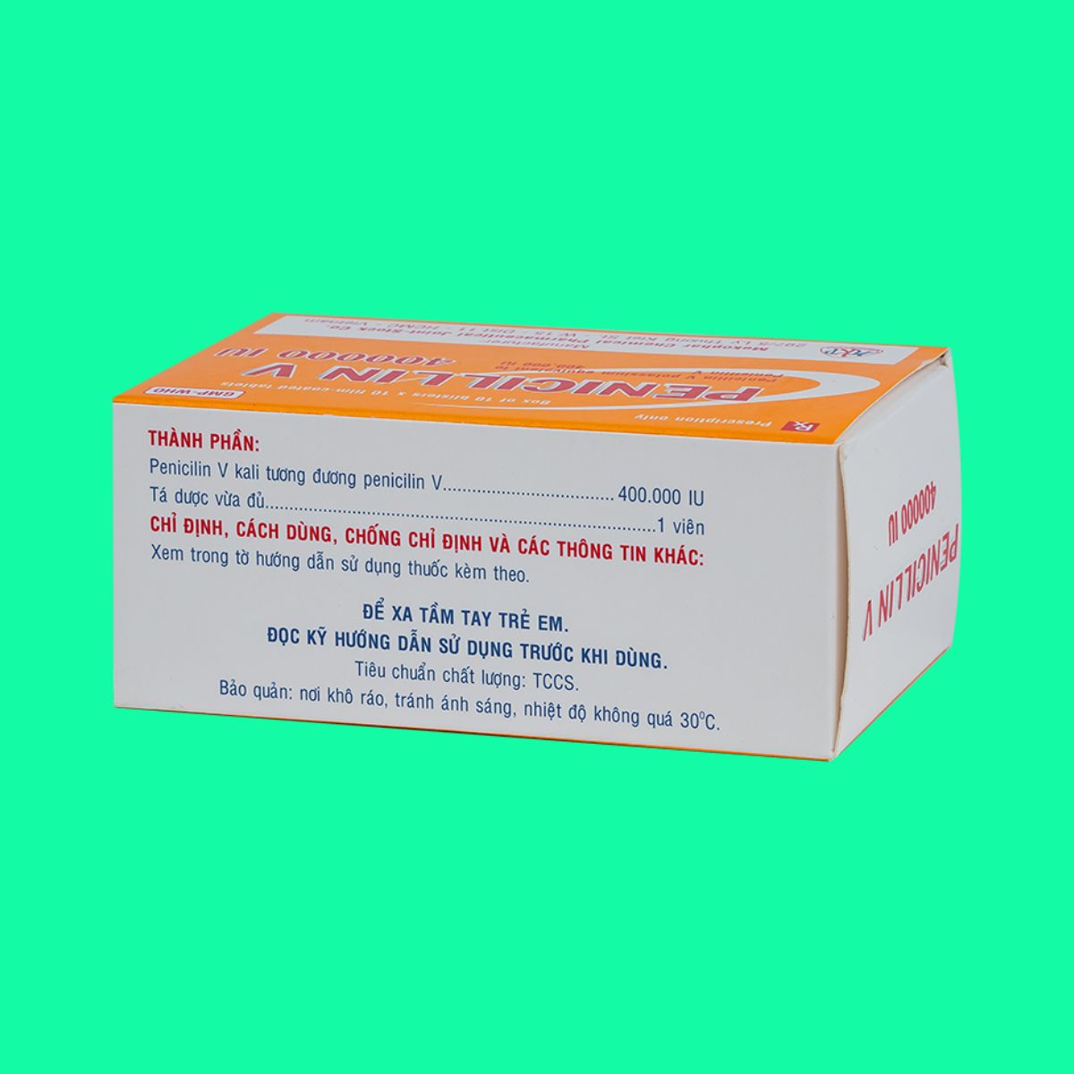 penicillin-v-400000iu (5) Tác dụng của penicillin V Mekophar