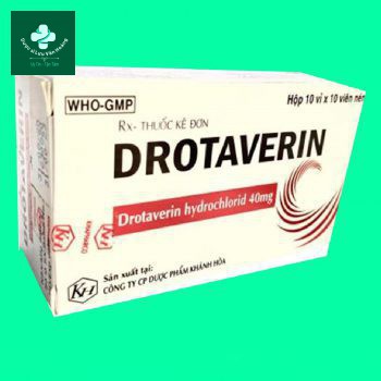 Drotaverin Khapharco 3 tác dụng thuốc Drotaverin Khapharco