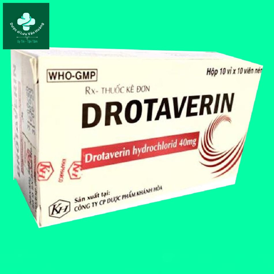 thuốc Drotaverin Khapharco (1) tác dụng thuốc Drotaverin Khapharco