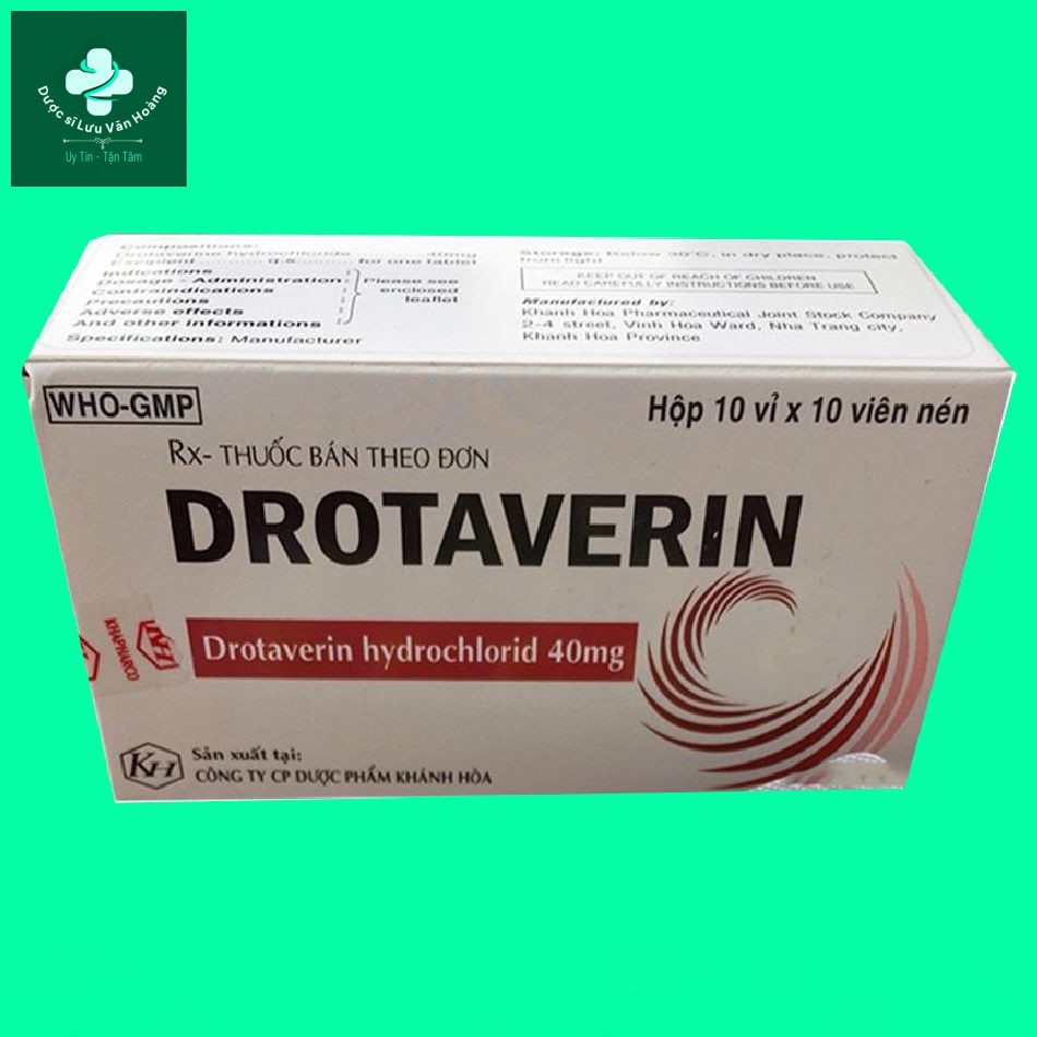 thuốc Drotaverin Khapharco (2) thuốc Drotaverin Khapharco giá