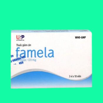 Famela Orlistat 1 thuốc Famela Orlistat