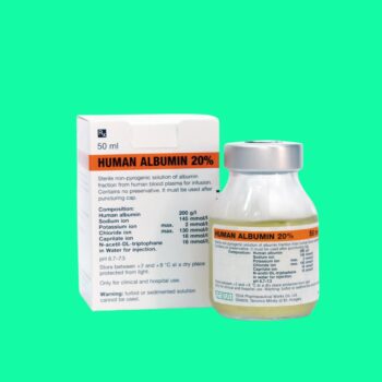 thuốc Human Albumin 20% Immuno