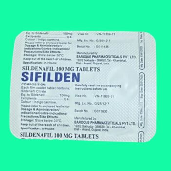 Thuốc Sifilden 100mg