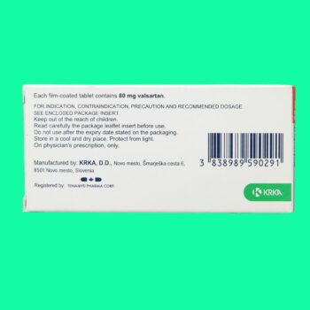 thuốc Valsarfast 80mg