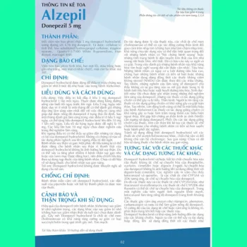 Alzepil 10 Thuốc Alzepil 5mg
