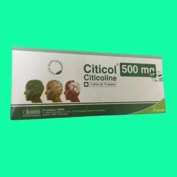 Citicol 500mg có tác dụng gì?
