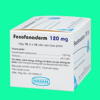 Fexofenaderm 3 fexofenaderm 120mg