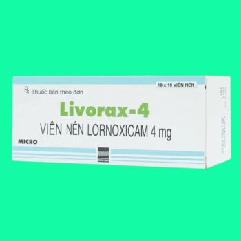 Livorax-4 5 Thuốc Livorax có tác dụng gì?