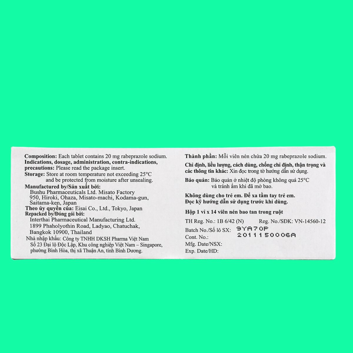 thuoc-pariet-20mg (1) Pariet là thuốc gì?