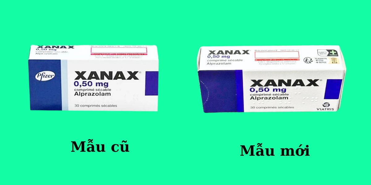 Xanax 0,5mg 10 Thuốc Xanax
