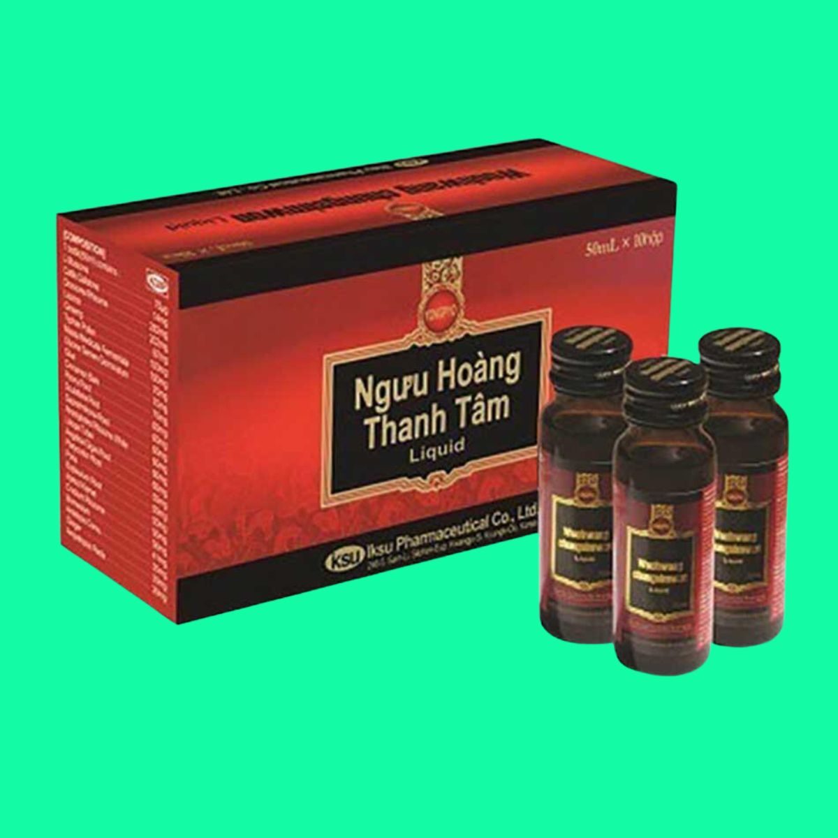 Ngưu Hoàng Thanh Tâm Liquid Ngưu Hoàng Thanh Tâm Liquid