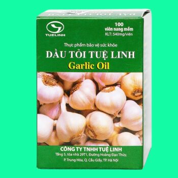 Dầu tỏi Tuệ Linh tăng cường miễn dịch