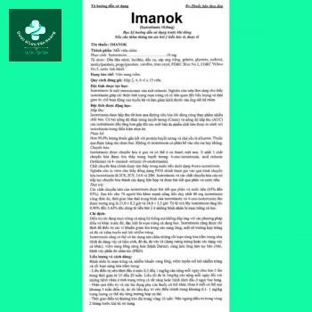 Imanok 9 Thuốc Imanok 10mg