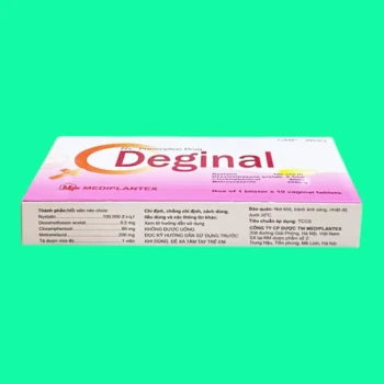 Deginal 5 Thuốc đặt Deginal