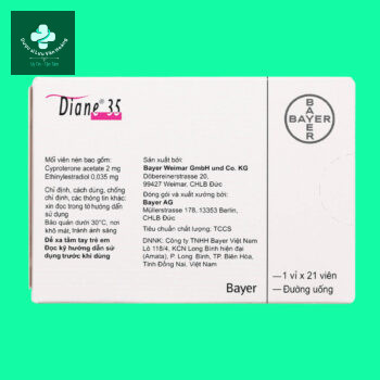 Diane 35 2 Thuốc Diane 35