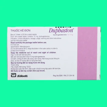 Duphaston 8 Duphaston 10mg