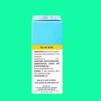 Biracin E 5 thuốc nhỏ mắt Biracin E