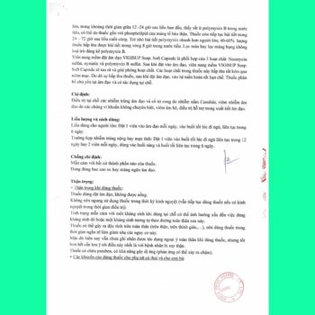 Vigisup 15 Thuốc Vigisup
