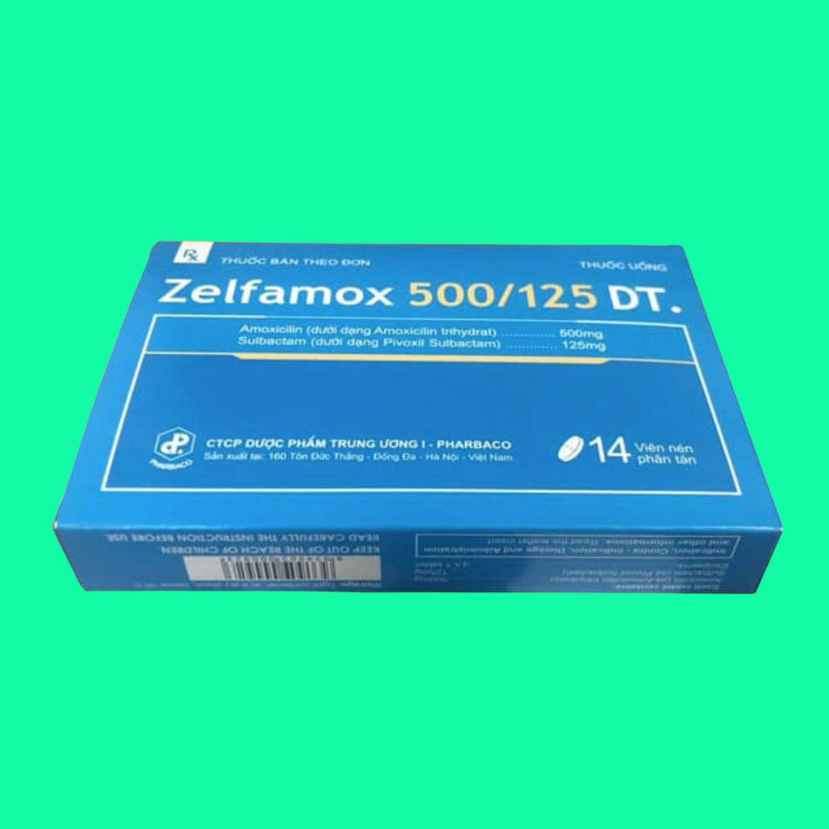 VLINE PHARMA - 1 Thuốc Zelfamox 500/125 DT