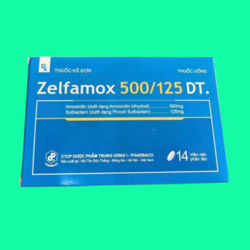 Thuốc Zelfamox 500/125 DT