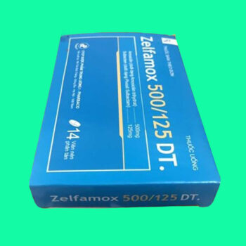 Zelfamox 500/125 DT 3 Thuốc Zelfamox 500/125 DT