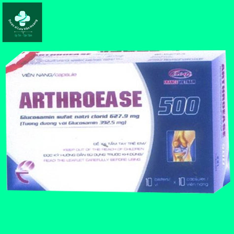 Arthroease 500 Hộp thuốc Arthroease 500