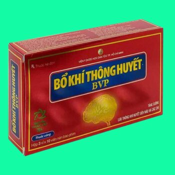 Thuốc Bổ khí thông huyết - BVP có tác dụng gì?
