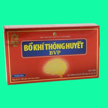 Thuốc Bổ khí thông huyết - BVP có tác dụng gì?