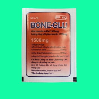 Bone-Glu (bột) 6 Thuốc Bone glu có tác dụng gì?