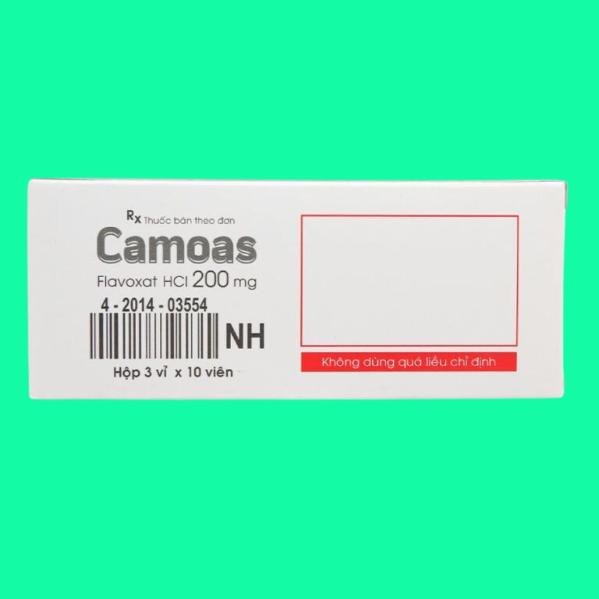 Camoas (2) Thuốc Camoas có tác dụng gì?