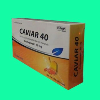 Thuốc Caviar 40  có tác dụng gì?
