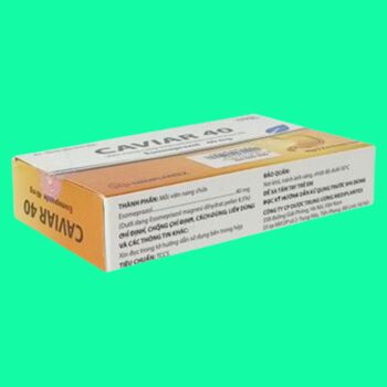 Thuốc Caviar 40  có tác dụng gì?