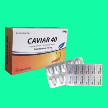 Thuốc Caviar 40  có tác dụng gì?