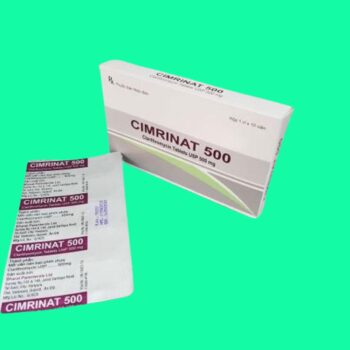 Cimrinat 500mg 3 Thuốc Cimrinat 500 có tác dụng gì?