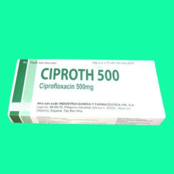 Ciproth 500 2 Thuốc Ciproth có tác dụng gì?