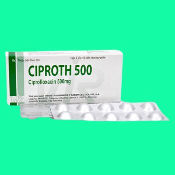 Ciproth 500 3 Thuốc Ciproth có tác dụng gì?