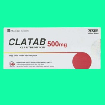 Clatab 500mg (Hộp 2 vỉ) 1 Thuốc Clopias có tác dụng gì?