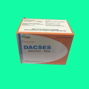 Dacses 50mg 3 Thuốc Dacses có tác dụng gì?