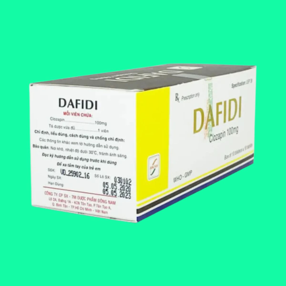 Dafidi-100mg (1) Thuốc Dafidi có tác dụng gì?